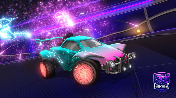 A Rocket League car design from mrelink