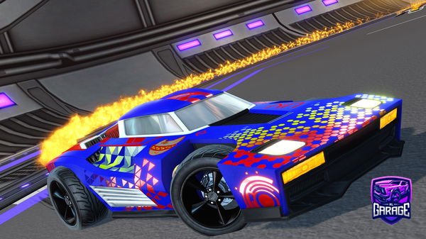 A Rocket League car design from xBash94