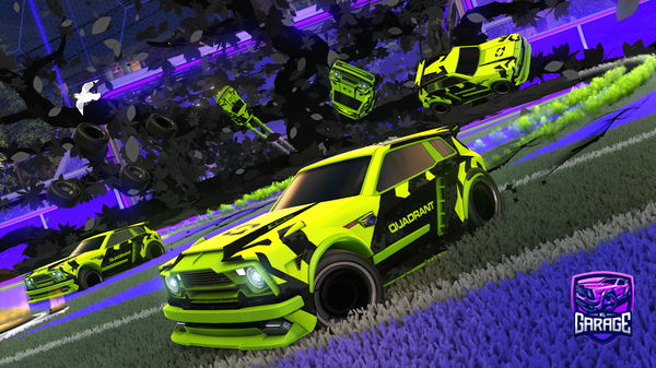 A Rocket League car design from NetfishHun