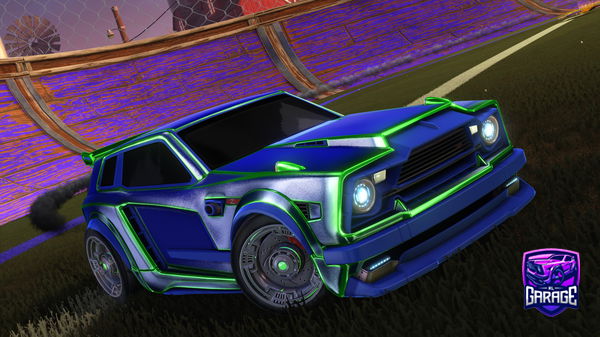 A Rocket League car design from LividFalcon