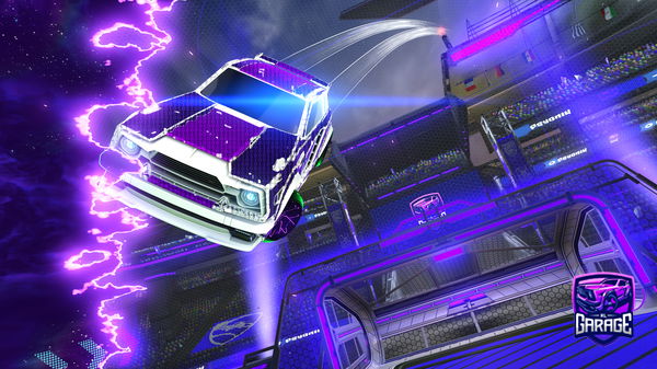 A Rocket League car design from waleedraid