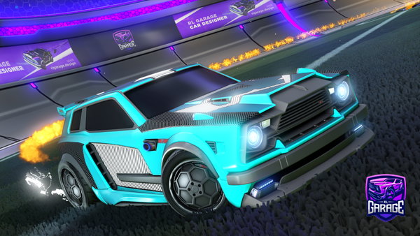 A Rocket League car design from elchipp0