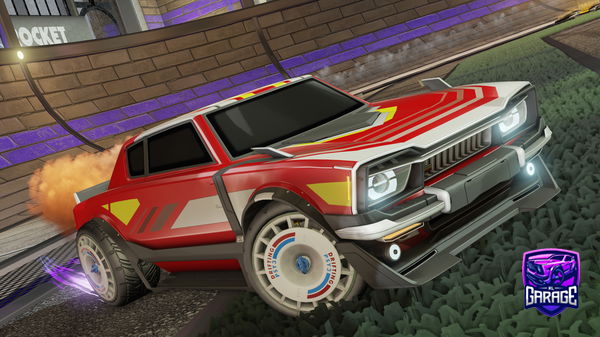 A Rocket League car design from PLOUTTY