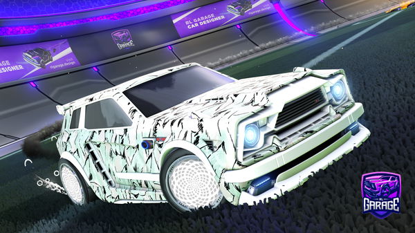 A Rocket League car design from BigQuoty