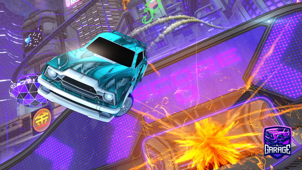 A Rocket League car design from Luc3asBr07