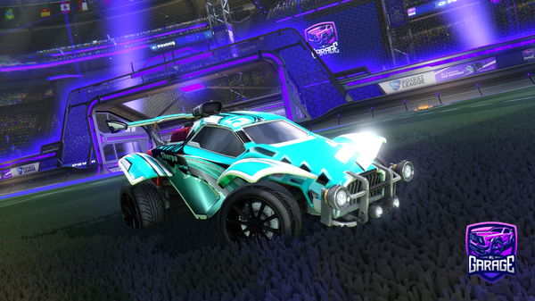 A Rocket League car design from TTV_kjellie