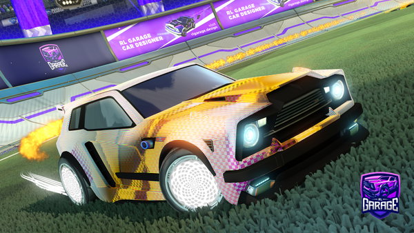 A Rocket League car design from zemso