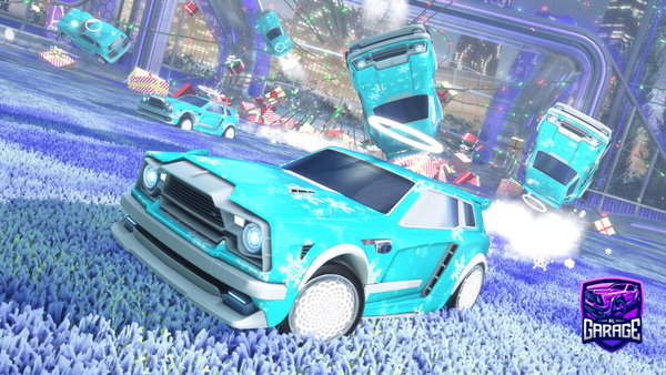 A Rocket League car design from DaddyGunX4