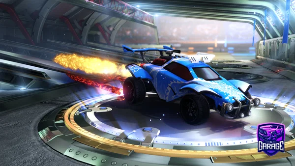 A Rocket League car design from Legendariofwegio