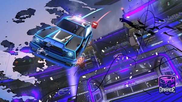 A Rocket League car design from Ant2on3