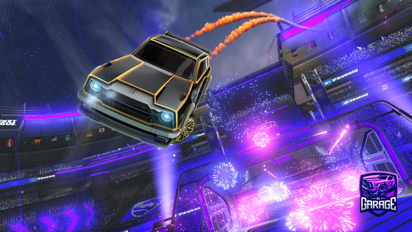 A Rocket League car design from E6TX-Teja