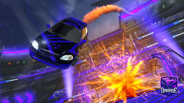 A Rocket League car design from rajaldo6117