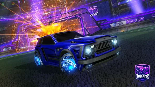 A Rocket League car design from ZuukaBlue