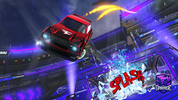 A Rocket League car design from Arturopakastur