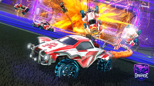 A Rocket League car design from DashColorado