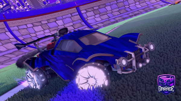 A Rocket League car design from Om1nousBot