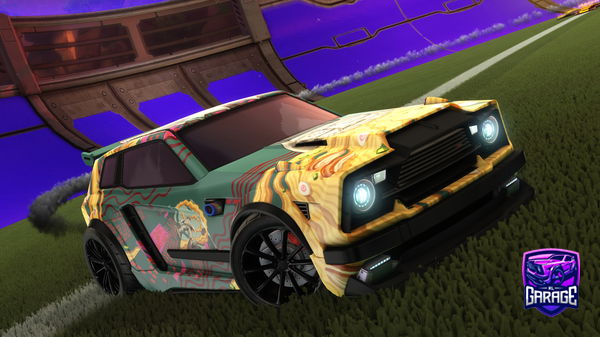 A Rocket League car design from NormanGM