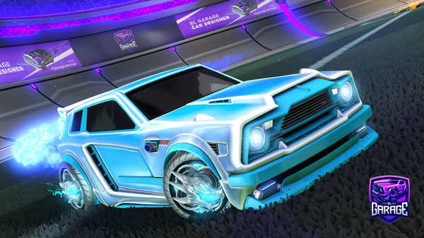 A Rocket League car design from sebyboy34
