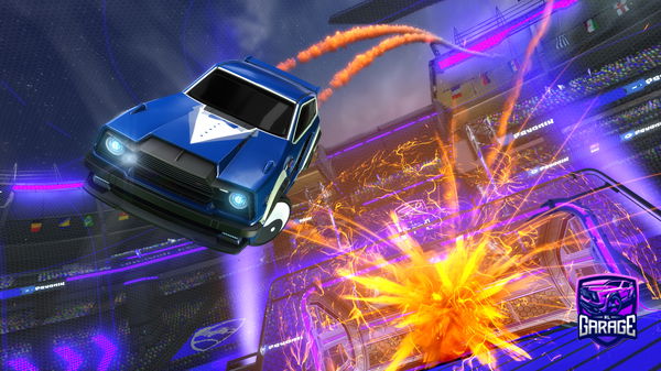 A Rocket League car design from JonnienMorri