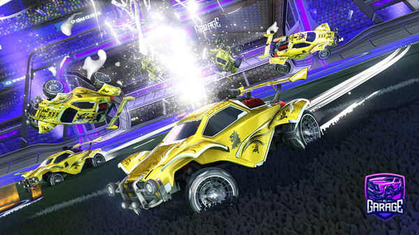 A Rocket League car design from AnirSol