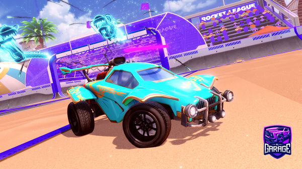 A Rocket League car design from fabefe4rr