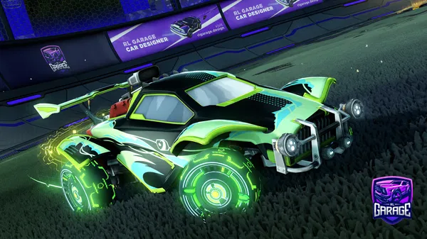 A Rocket League car design from Prof3ssorSF