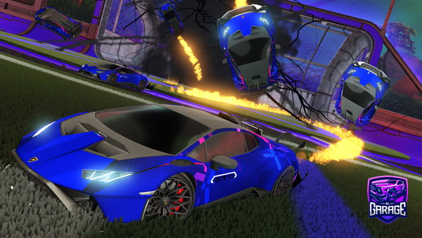 A Rocket League car design from X-clacaleb