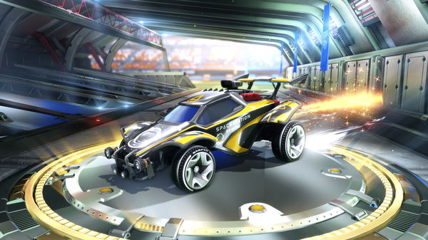 A Rocket League car design from tiderll