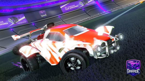 A Rocket League car design from SuperSonicRooke