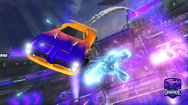 A Rocket League car design from zyvaxxx