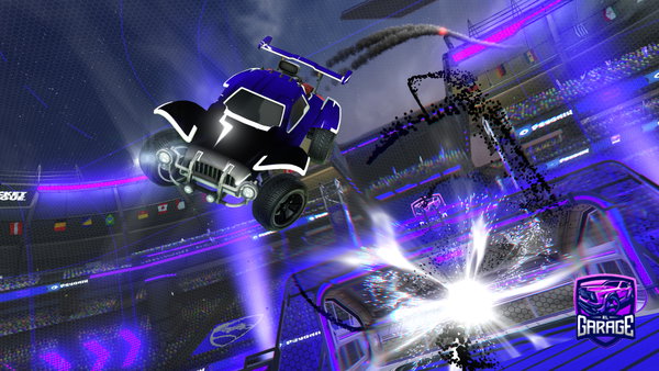 A Rocket League car design from ItsChri