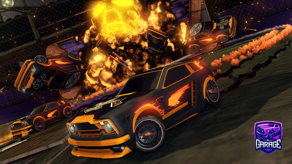 A Rocket League car design from ctnoodles