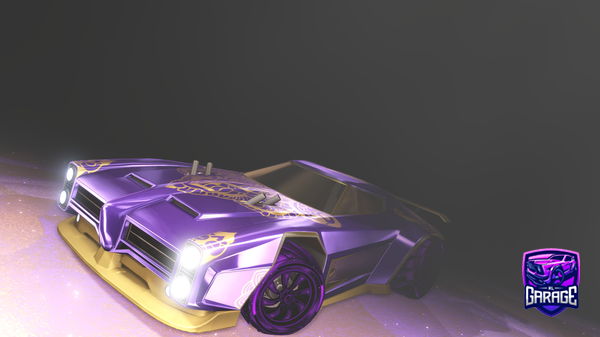 A Rocket League car design from Deathman401