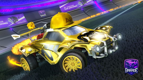 A Rocket League car design from SublimeHash