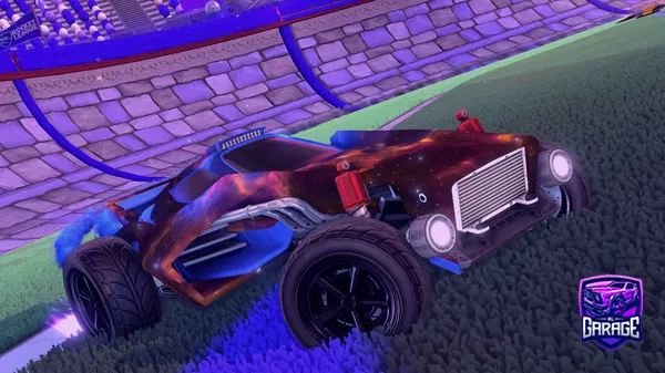 A Rocket League car design from Khemu