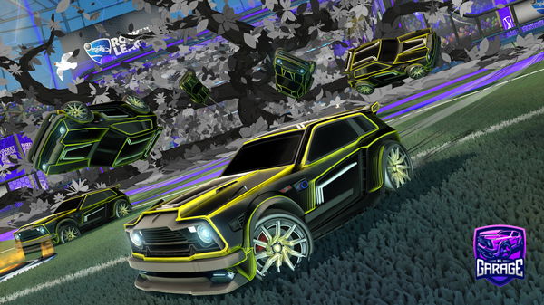 A Rocket League car design from BlockIced