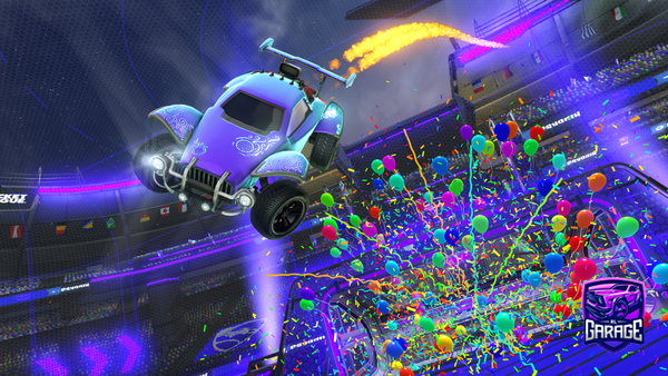 A Rocket League car design from s5amppu