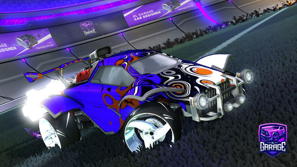 A Rocket League car design from SpeeD_Lunary