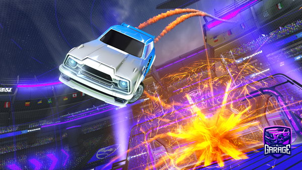 A Rocket League car design from PhS_Gamba