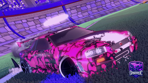 A Rocket League car design from dzgarcii