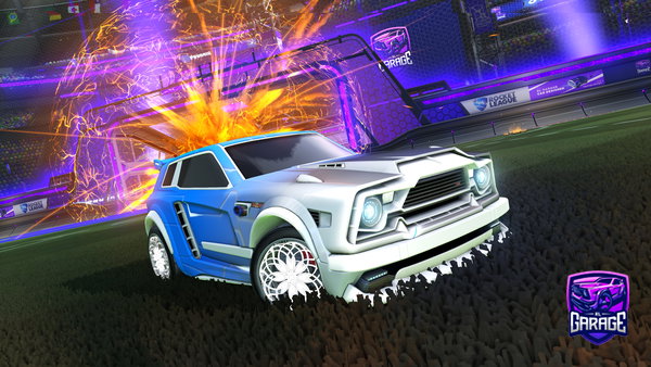 A Rocket League car design from vamosovic