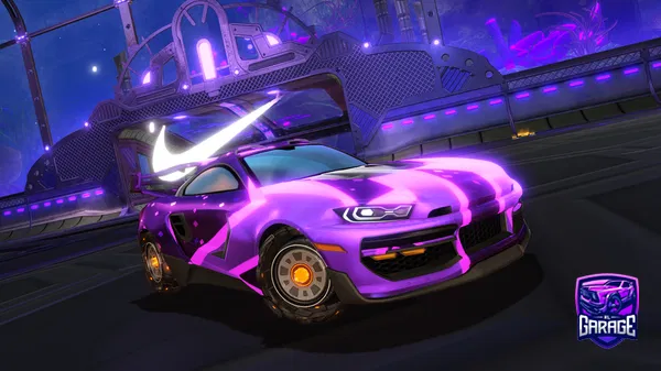 A Rocket League car design from m6raB123