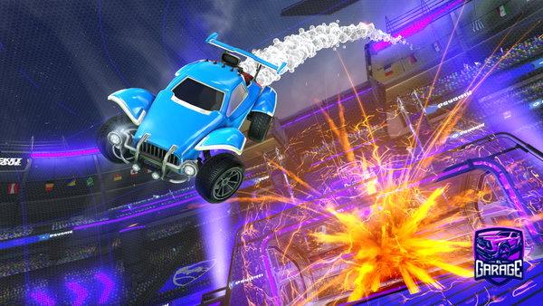 A Rocket League car design from AKrinkov