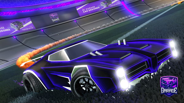 A Rocket League car design from Dxrk_tvv1