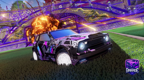 A Rocket League car design from Splatty