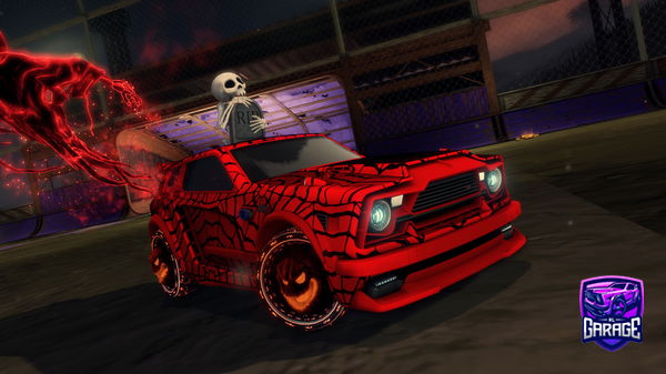 A Rocket League car design from Bzdylus