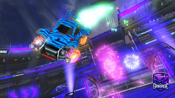 A Rocket League car design from VikingsAli
