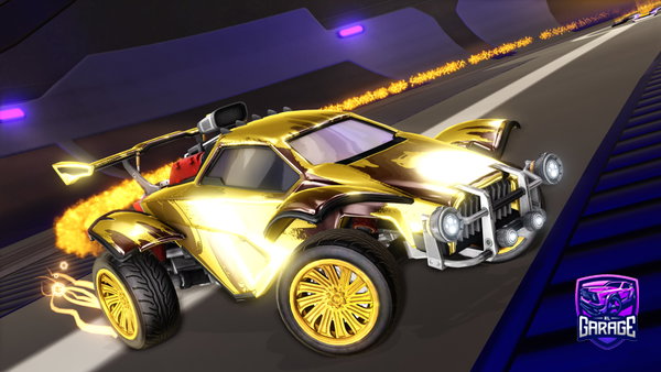 A Rocket League car design from Nexo773
