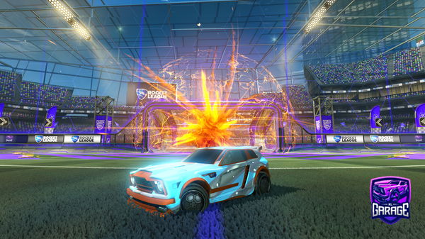 A Rocket League car design from NTHEF