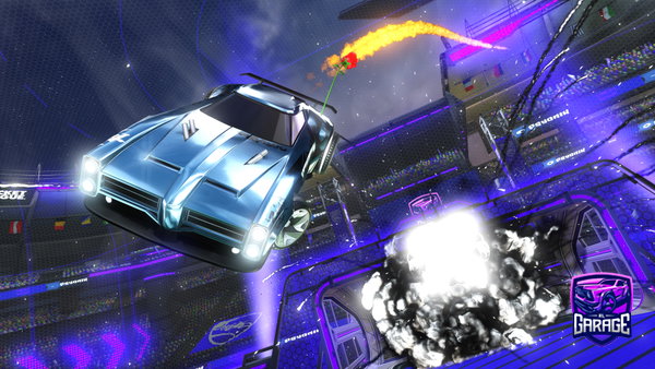 A Rocket League car design from Hahahahaaaaa